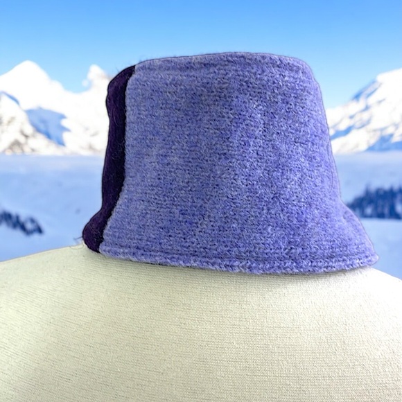 New Minfly Creations Purple Pocketed Scarf - Picture 14 of 16